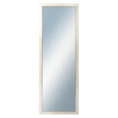 DANTIK - Zarámované zrcadlo - rozměr s rámem cca 50x140 cm z lišty RETRO bílá (2531)