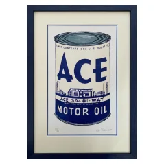 Zarámovaný obraz Motor oil ace