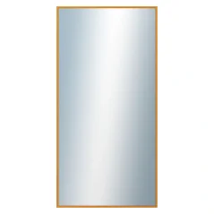 DANTIK - Zarámované zrkadlo - rozmer s rámom cca 60x120 cm z lišty Hliník oranžová - P269-217 (7269217)