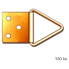 Háček na obrazy - trojúhelník N4 (100ks)