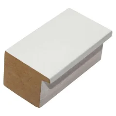 Rámová lišta DANTIK - 2663 - CUBO Biela