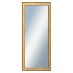 DANTIK - Zarámované zrkadlo - rozmer s rámom cca 60x140 cm z lišty TOOTH zlatá (2778)