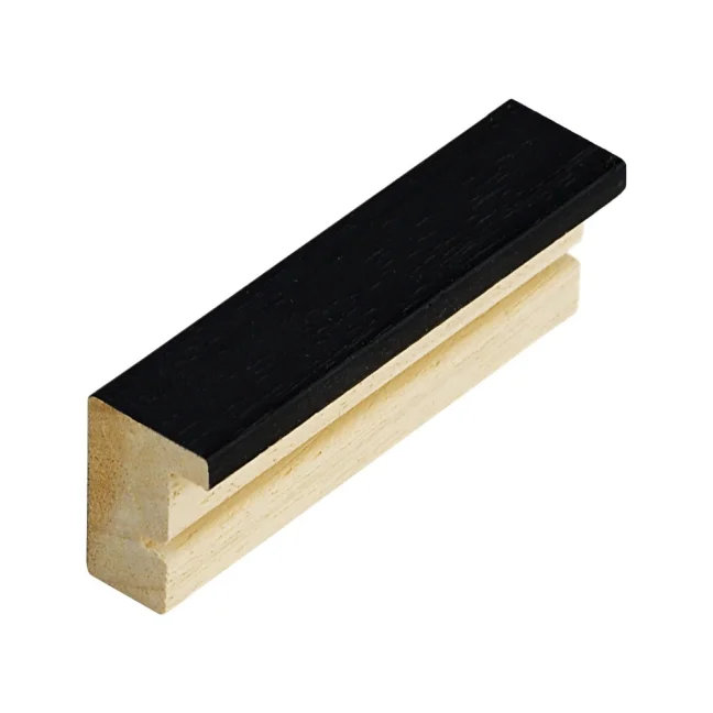 70x100 | Rám Kasette ECO black GLASS clear
