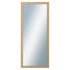 DANTIK - Zarámované zrkadlo - rozmer s rámom cca 60x140 cm z lišty TOOTH malá zlatá (3161)