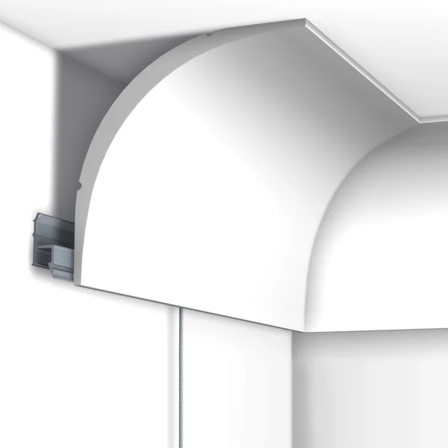 Závesný systém na obrazy DecoRail rímsa MODERN 2m
