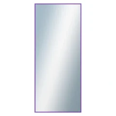 DANTIK - Zarámované zrkadlo - rozmer s rámom cca 60x140 cm z lišty Hliník modrá m. - P02-242 (7002242)