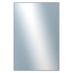 DANTIK - Zarámované zrkadlo - rozmer s rámom cca 80x120 cm z lišty Hliník sivá - P269-006 (7269006)