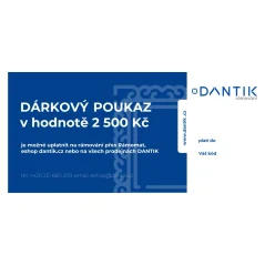 Dárkový poukaz na 2500 Kč Dárkový poukaz na 2500 Kč
