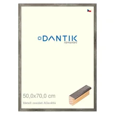 DANTIK obraz, puzzle, fotorámik 50x70 | Kovové oidati AGbright (Plexi Clear)