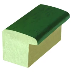 Rámová lišta DANTIK - 1751 - BOXzelená mořená