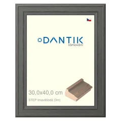 DANTIK obraz, puzzle, fotorámik 30x40 | STEP tmavo šedá (Plexi Clear) DANTIK obraz, puzzle, fotorámik 30x40 | STEP tmavo šedá (Plexi Clear)