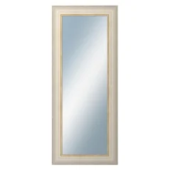 DANTIK - Zarámované zrkadlo - rozmer s rámom cca 50x120 cm z lišty GREECE biela (2639)