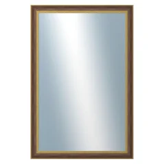 DANTIK - Zrkadlo v ráme - rozmery s rámom cca 80x120 cm z pásu RED GOLD plast (3069)