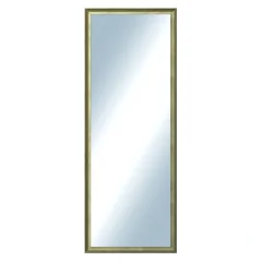 DANTIK - Zarámované zrkadlo - rozmer s rámom cca 60x160 cm z lišty Ferrosa zlatá (3142)