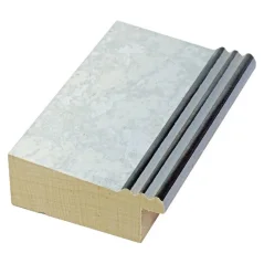 Rámová lišta DANTIK - 2896 - CARRARA Biela