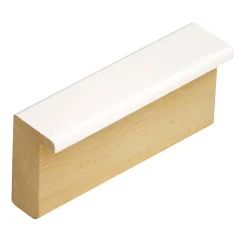 Rámová lišta DANTIK - 3246 | KASSETTE biela malá lakovaná