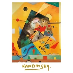 Reprodukcia Kandinsky Wassily - Harmonie Tranquille - 60x80