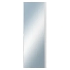 DANTIK - Zarámované zrcadlo - rozměr s rámem cca 50x140 cm z lišty 4020 bílá (2765)