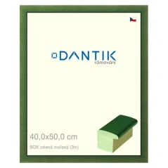 DANTIK obrázok, puzzle, fotorámik 40x50 | BOXgreen vitráž (sklo číre)