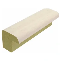 Rámová koľajnica DANTIK - 2153 - CUBICLE bielo morená