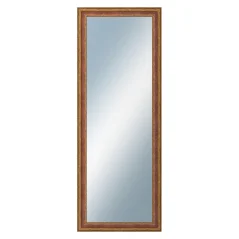 DANTIK - Zrkadlo v ráme - rozmery s rámom cca 60x160 cm z HRADU červenej farby (3006)