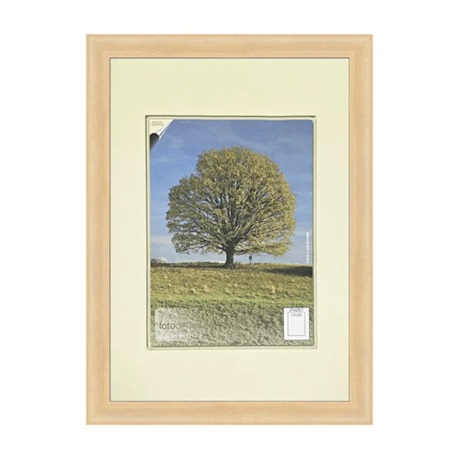 30x45 | Rámeček Kasette ECO přírodní PLEXI čiré