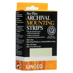 Lineco Muzeální - samolepící proužky archivální 10 -2 mm (1 bal.)