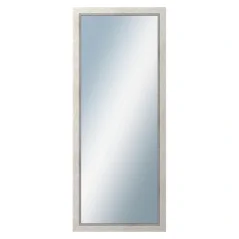 DANTIK - Zarámované zrkadlo - rozmer s rámom cca 50x120 cm z lišty CARRARA biela (2896)