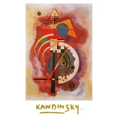 Reprodukcia Kandinsky Wassily - Hommage a Grohmann - 60x80