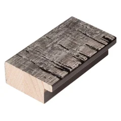 Rámová lišta DANTIK - 3061 | STONE tmavo šedá