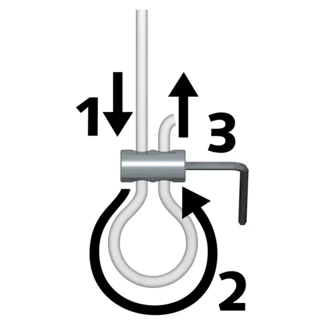 Závesný systém na obrazy Loop Maker (jezdec)