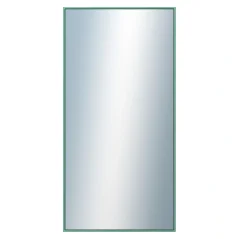 DANTIK - Zarámované zrcadlo - rozměr s rámem cca 50x100 cm z lišty Hliník zelená m. - P02-246 (7002246)