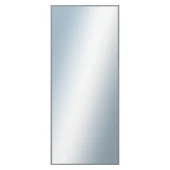 DANTIK - Zarámované zrkadlo - rozmer s rámom cca 60x140 cm z lišty Hliník platina - P269-019 (7269019)