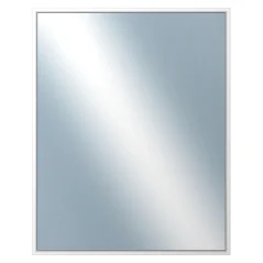 DANTIK - Zrkadlo v ráme - rozmery s rámom cca 40x50 cm z hliníkovej lišty strieborný lesk - P269-003 (7269003)