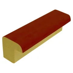Rámová lišta DANTIK - 2150 - CUBE hnedá morená