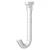 Systém na zavesenie obrazu - Twister Hook (biely) - priamo do koľajníc ZS