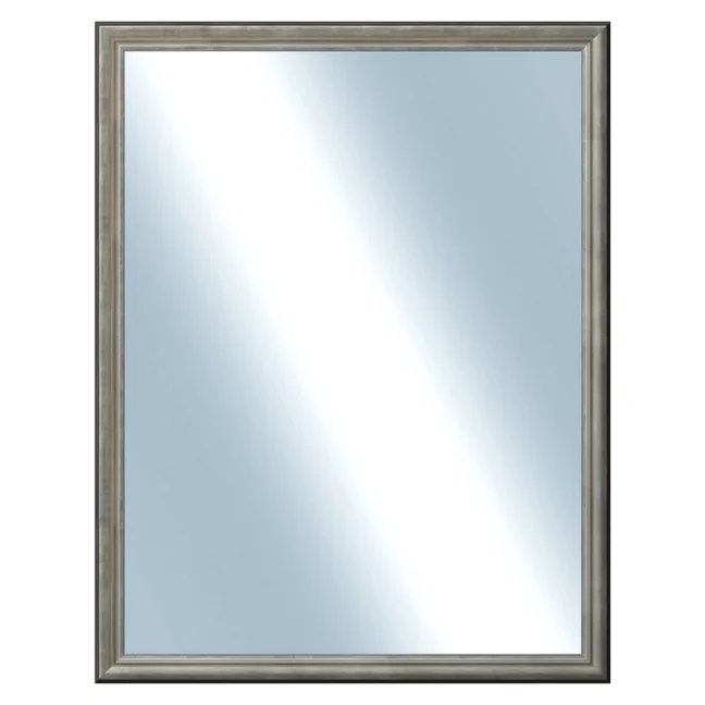 DANTIK - Zarámované zrcadlo - rozměr s rámem cca 70x90 cm z lišty Anversa stříbrná (3152)