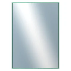 DANTIK - Zarámované zrkadlo - rozmer s rámom cca 50x70 cm z lišty Hliník zelená m. - P02-246 (7002246)