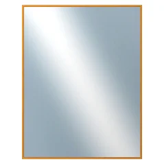 DANTIK - Zarámované zrkadlo - rozmer s rámom cca 70x90 cm z lišty Hliník oranžová - P269-217 (7269217)