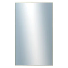 DANTIK - Zarámované zrkadlo - rozmer s rámom cca 60x100 cm z lišty Hliník zlatá - P269-002 (7269002)
