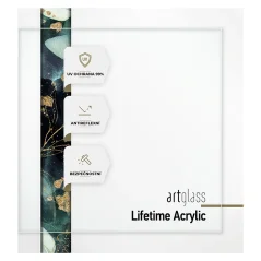 Muzeální sklo - ARTGLASS Lifetime UV99% Plexi3