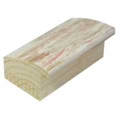 DANTIK - Zrkadlo v ráme - rozmery s rámom cca 40x60 cm FARBA červená veľká (2962)