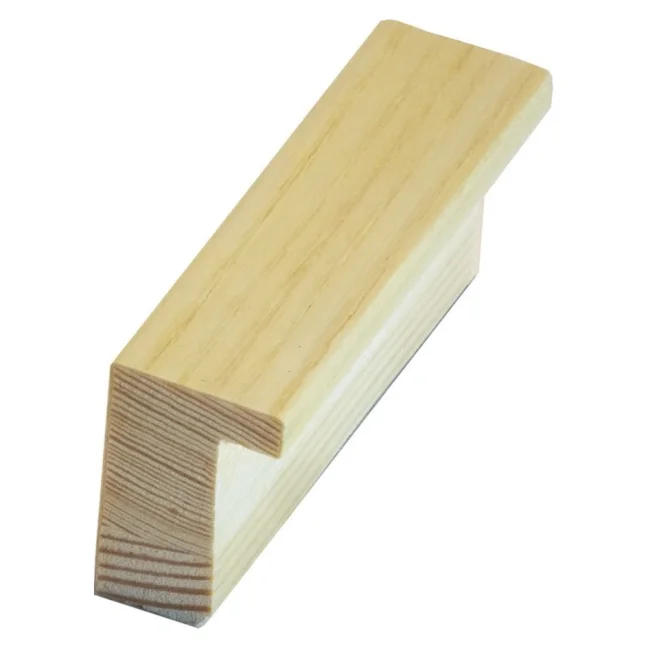 DANTIK - Zarámované zrcadlo - rozměr s rámem cca 70x90 cm z lišty KASSETTE jasan (2860)