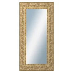 DANTIK - Zrkadlo v ráme - rozmery s rámom cca 60x120 cm z lišty WING decorative gold (2890)