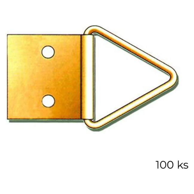 Háček na obrazy - trojúhelník N3 (100ks)