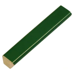 Rámová lišta DANTIK - 2688 - CUBE zelená lesklá