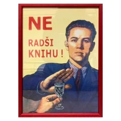 Cedule - Ne radši knihu (různé rámy) Cedule - Ne radši knihu (různé rámy)