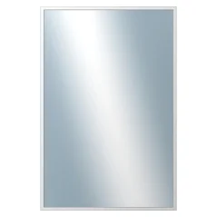 DANTIK - Zarámované zrkadlo - rozmer s rámom cca 40x60 cm z lišty Hliník strieborná - P269-004 (7269004)