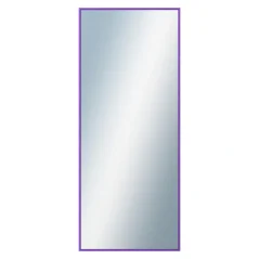 DANTIK - Zarámované zrkadlo - rozmer s rámom cca 50x120 cm z lišty Hliník modrá m. - P02-242 (7002242)