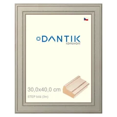 DANTIK obraz, puzzle, fotorámik 30x40 | STEP white (Plexi Clear) DANTIK obraz, puzzle, fotorámik 30x40 | STEP white (Plexi Clear)